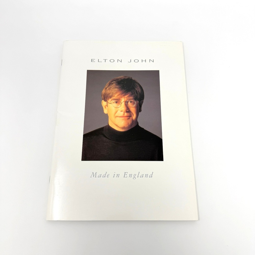 Elton John 1995 Made in England US Concert Tour Program Book Original Vintage
